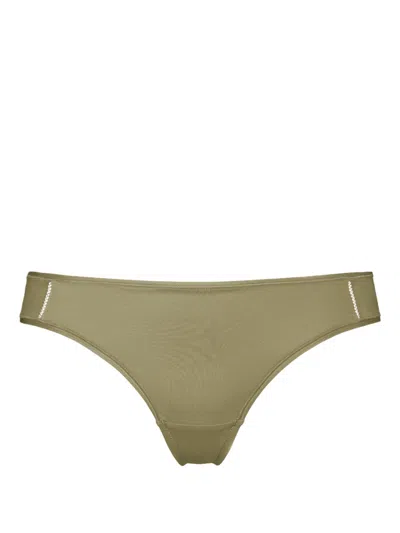 Eres Mika Soyeuse Thong In Green