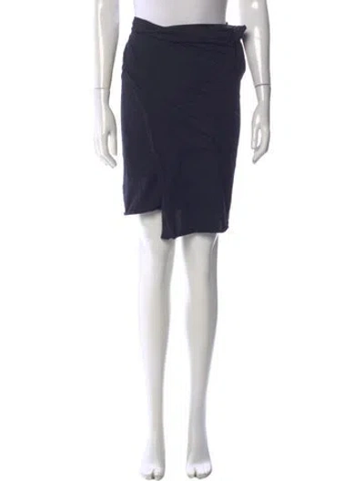 Pre-owned Eres Mini Skirt In Blue