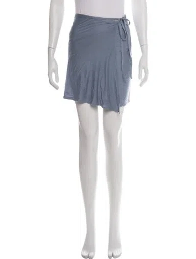 Pre-owned Eres Mini Skirt In Blue