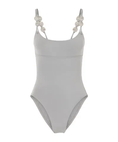 Eres Minimalist Design Swimsuit In Gray