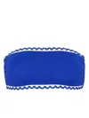 Eres Mix Bandeau Bikini Top In Indigo
