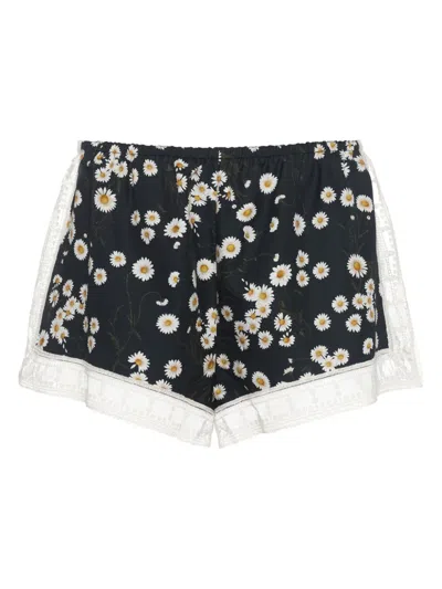 Eres Moi Pajama Shorts In Black