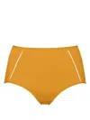 Eres Brina Soyeuse High-waisted Briefs In Yellow
