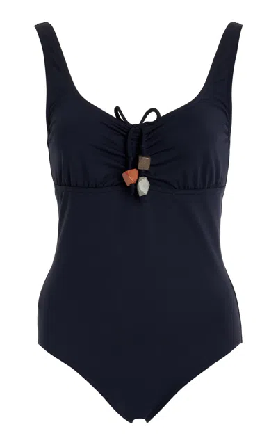 Eres Moon One-piece Swimsuit In Blue