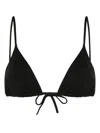 Eres Triangle Bikini Top In Black