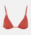 Eres Mouna Triangle Bikini Top In Neutrals