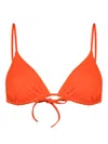 Eres Mouna Bikini Top In Orange