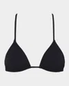 Eres Mouna Triangle Bikini Top In Noir