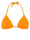 Eres Mouna Triangle Bikini Top In Kumquat 25e