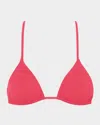 Eres Mouna Triangle Bikini Top In Orange