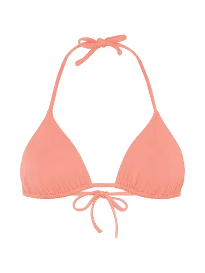 Eres Mouna Triangle Bikini Top In Pink