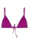 Eres Mouna Triangle Bikini Top In Pink