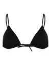 Eres Mouna Triangle-cup Bikini Top In Black