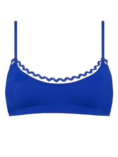 Eres Move Bikini Top In Blue