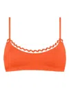 Eres Move Bikini Top In Orange