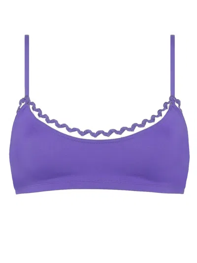 Eres Move Bikini Top In Purple