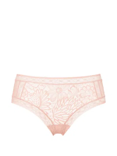 Eres Murmures Floral Lace Briefs In Pink