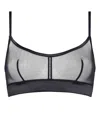 Eres Muse Crop Top Bra In Black
