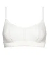 Eres Muse Crop Top Bra In White