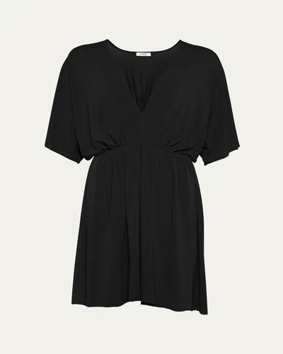 Eres Naia Coverup Sun Dress In Noir