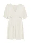 Eres Naia Dress Sable Fin In White