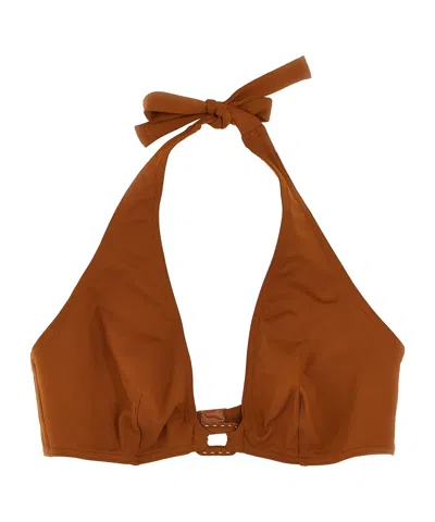 Eres Navire Bikini Top In Brown
