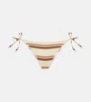 Eres Navy Bikini Bottoms In Multicoloured