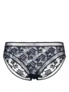 Eres Neige Lace Briefs In Blue