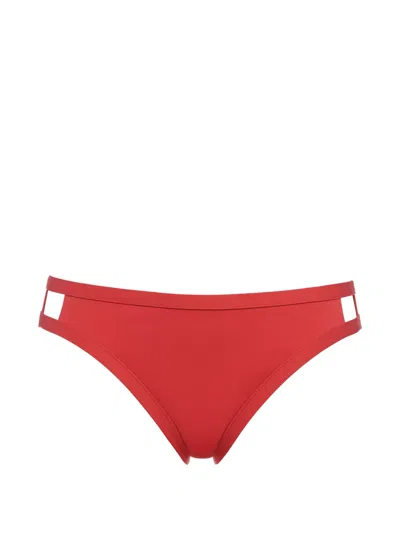 Eres Nicole Cut-out Bikini Briefs In Brown