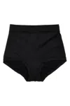 Eres High-waisted Seamless Elastic Waistband Briefs In Black