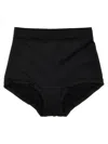Eres High-waisted Seamless Elastic Waistband Briefs In Black