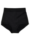Eres High-waisted Seamless Elastic Waistband Briefs In Black