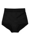 Eres High-waisted Seamless Elastic Waistband Briefs In Black