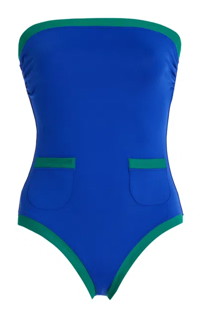 Eres Noche One-piece Swimsuit In Blue