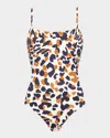 Eres Nrides One-piece Swimsuit In Sable Fin