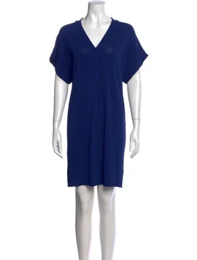Pre-owned Eres Nylon Knee-length Dress In Blue