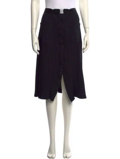 Pre-owned Eres Nylon Knee-length Skirt In Black