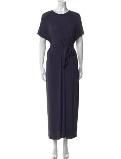 Pre-owned Eres Nylon Long Dress In Blue