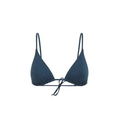 Eres Ocean Ecorce Bikini Top In Burgundy