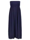 Eres Oda Strapless Stretch-jersey Maxi Dress In Blue