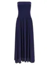 Eres Oda Strapless Stretch-jersey Maxi Dress In Blue