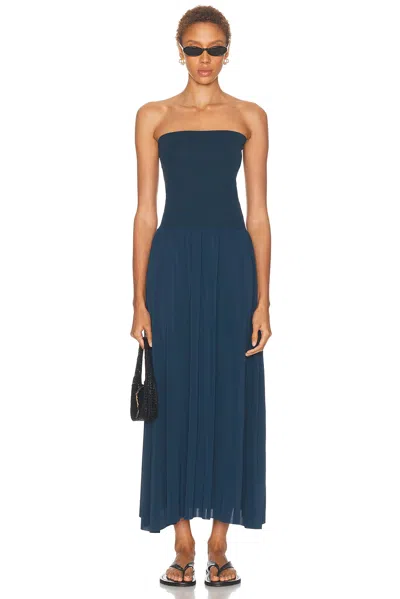 Eres Oda Long Dress In Blue