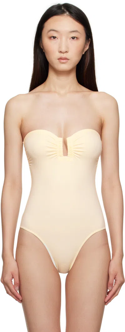 Eres Off-white Cassiopee Swimsuit