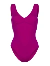 Eres Hold Up V-neck Swimsuit In Multicolour