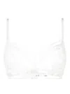 Eres Onctueux Lace Triangle-cup Bra In White