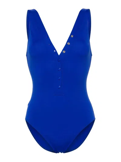 Eres One Piece With Buttons In Light Blue