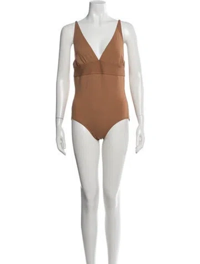 Pre-owned Eres One-piece In Brown