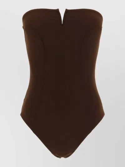 Eres Apparence Strapless Swimsuit In Multi