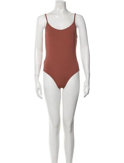Pre-owned Eres One-piece W/ Tags In Brown