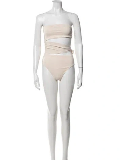 Pre-owned Eres One-piece W/ Tags In Neutral